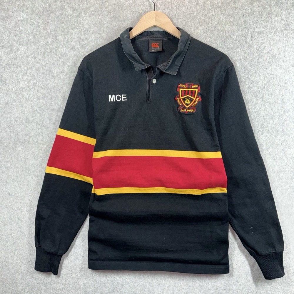 Vintage Canterbury Rugby Polo Adult Large Marist College Eastwood‎ MCE 2021 Grad